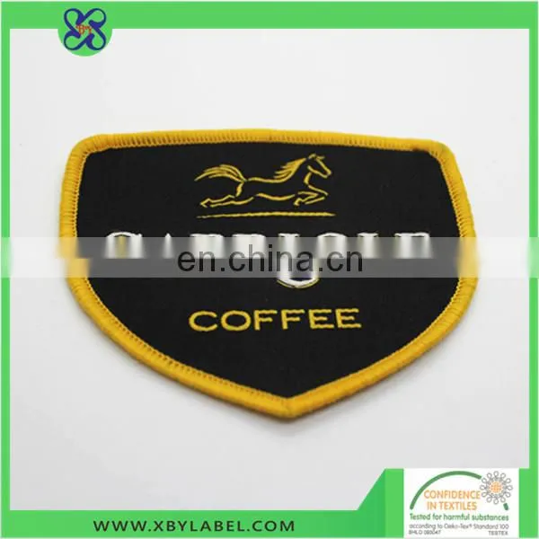 Custom Designer Patches Woven Navy Cap Badge