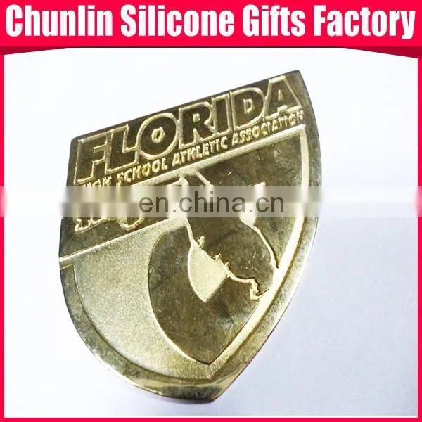 gold plating medal for souvenirs