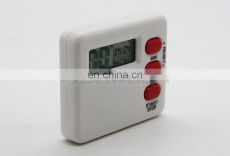 Mini Digital Kitchen Timer Cooking Timer Foldable Stand Magnetic Backing
