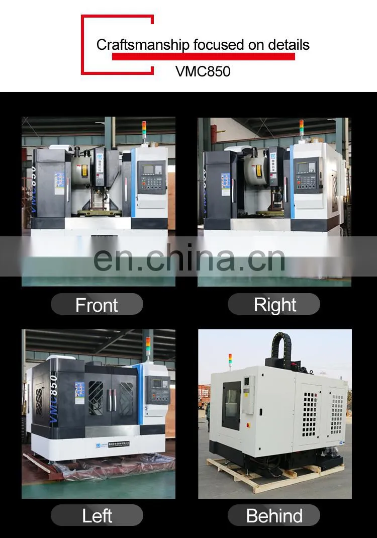 VMC-850 Machine Center Price Chinese Vertical CNC Machining Center