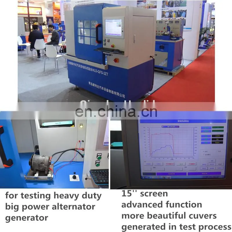 Automatic Running Alternator Test Bench