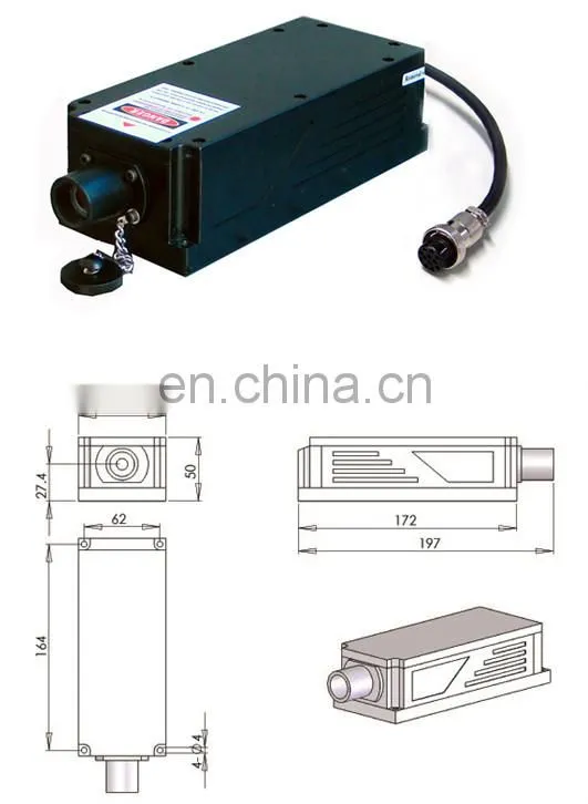 100mW 360nm CW UV laser