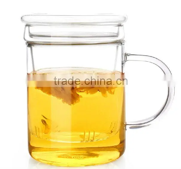 Chinese Glass Teapot Tea Cup 400ml