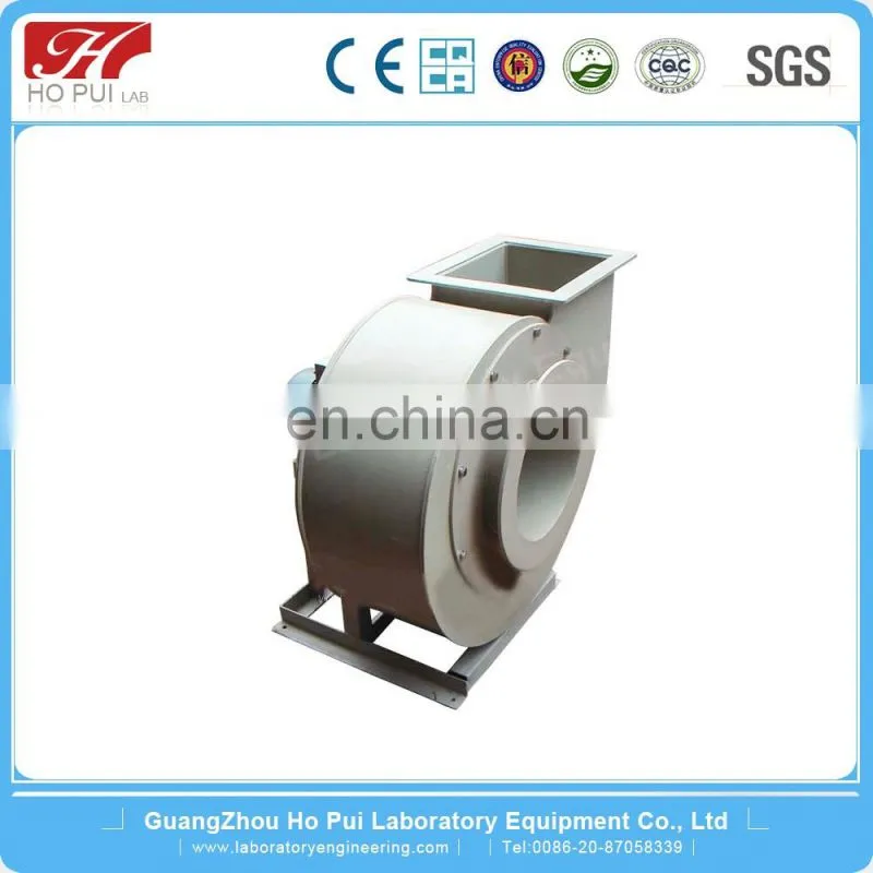 Ho Pui Axial flow Draught Fan for PP Chemical Fume Hood used