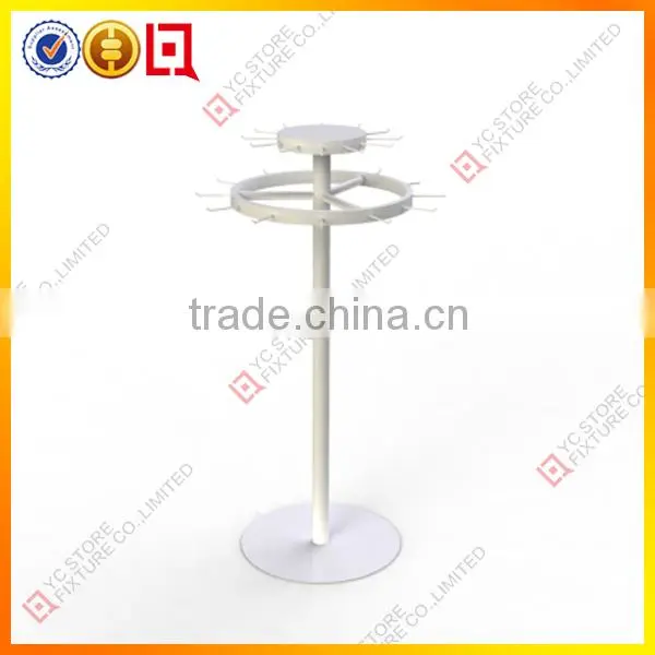 Black Neck Tie Countertop Metal Display Rack