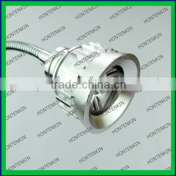Aluminium flexible gooseneck bedside wall mount led light