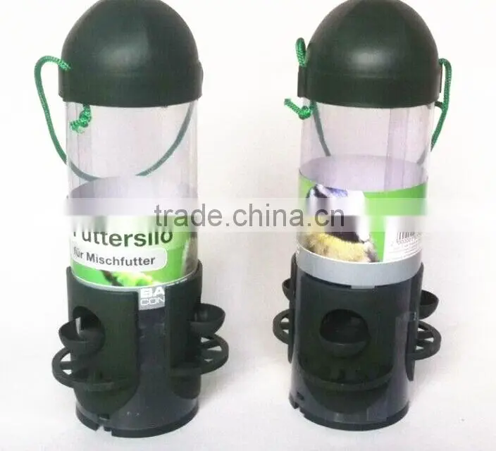 Cheap cup shape plastic garden bird feeders