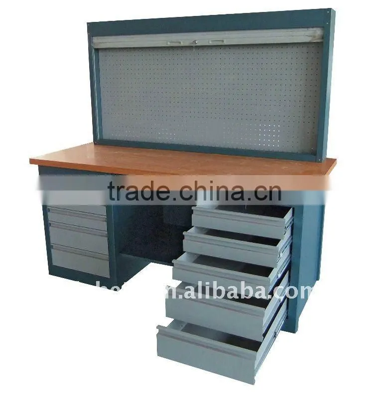 DIY Steel Hexangular Work Bench for Workshop Repair