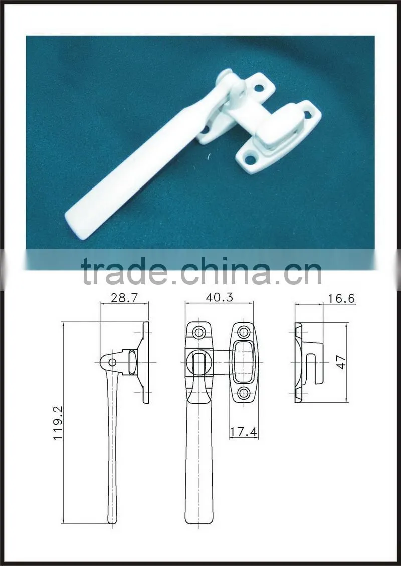 zinc handle lock
