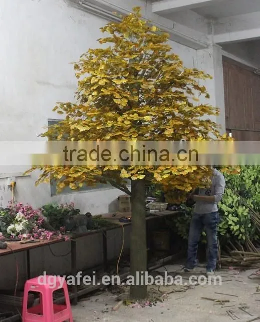 the cheap highimitation artificial trees large leaf artificial outdoor/indoor large trees ginkgo tree