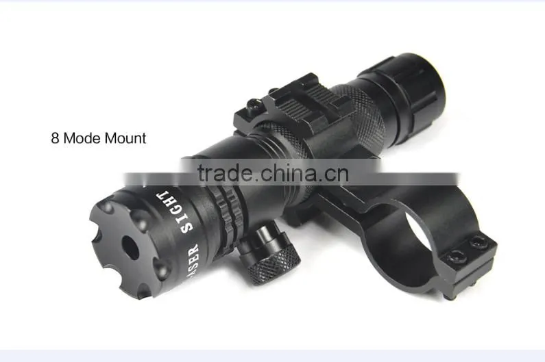 2015 New type automatic lock G27 green laser sight with Picatinny rail gun mount made in china
