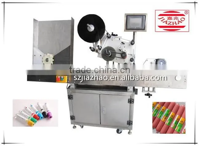 Hot Sale Semi-Automatic Adhesive Labeling Machine , Semi Auto Plane Labeling Machine