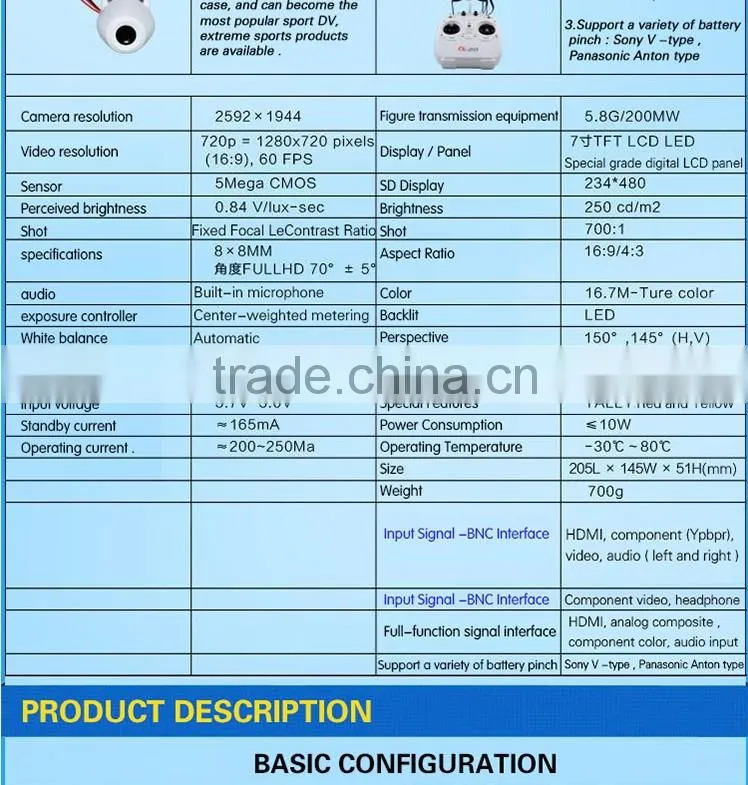 High quality professional rc quadcopter cheerson CX-20 4CH with GPS hold system auto-return home