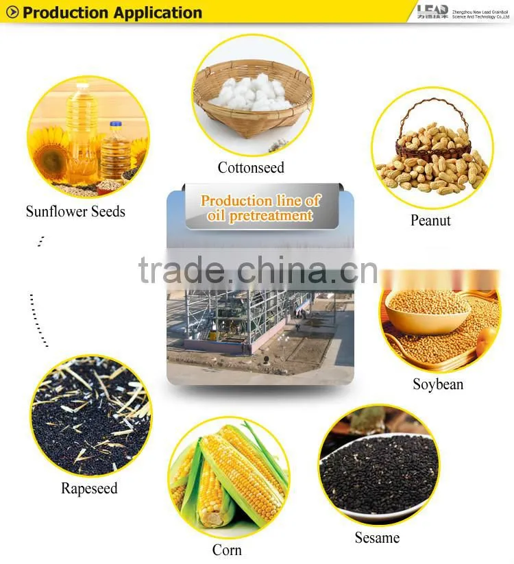 100-200 TPD cottonseed oil mill process with high quality