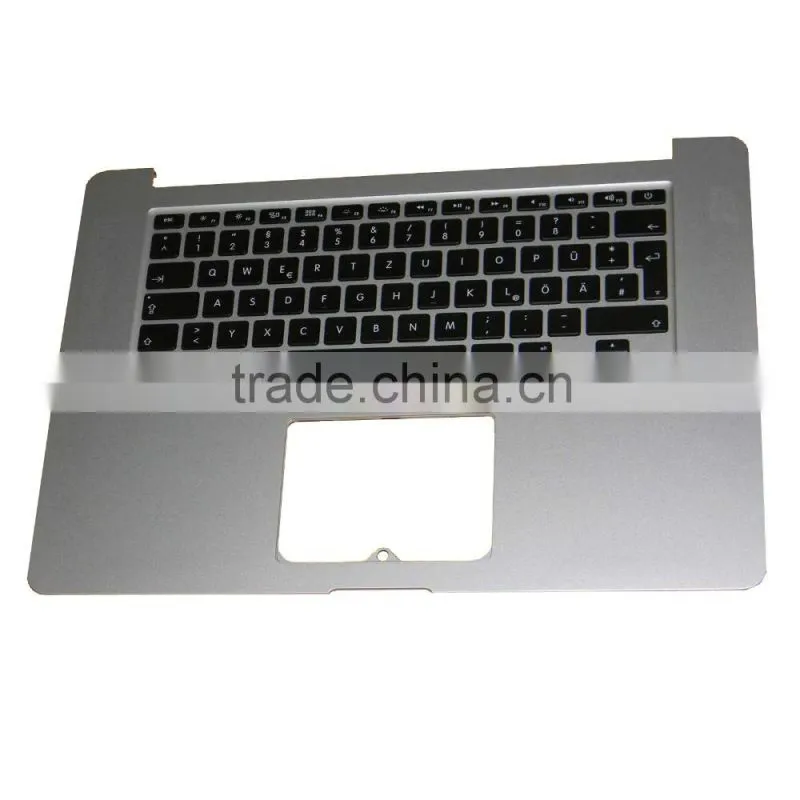 For Apple MacBook Pro retina A1398 Top case with keyboards 2013 German layout