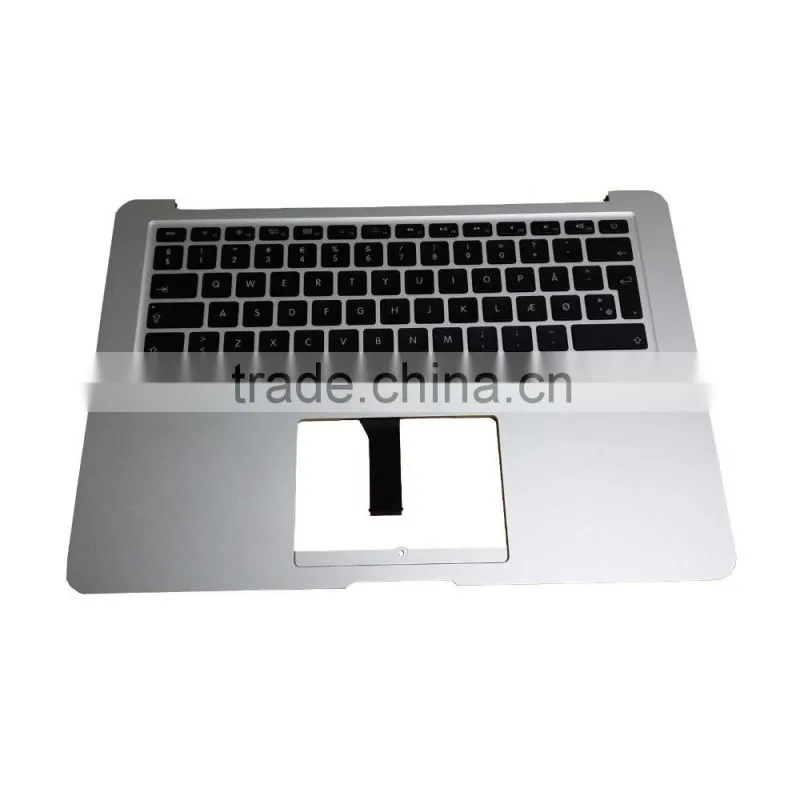 Hot selling 2015 Danish layout For Apple MacBook Air 13" A1466 Top case with keyboard