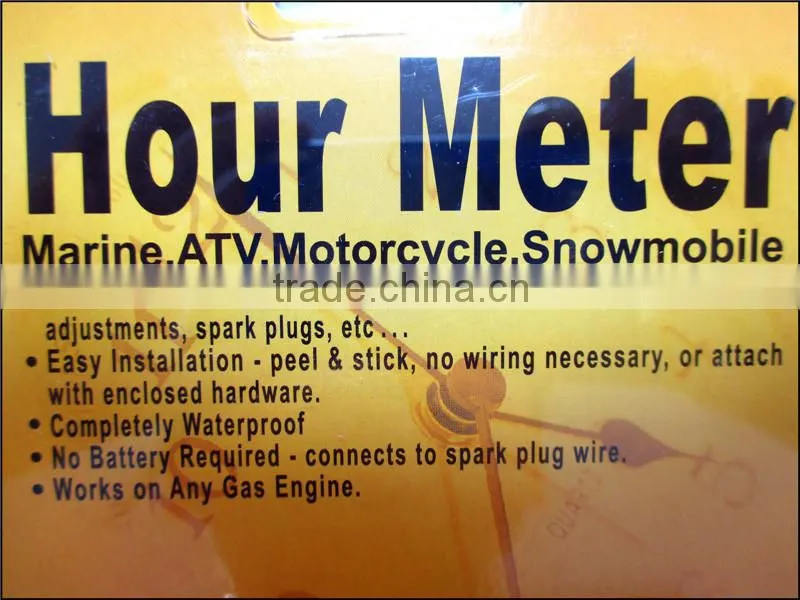 Hot selling products! Inductive Hour Meter for Dirt Quad Bike ATV Motorcycle Snowmobile