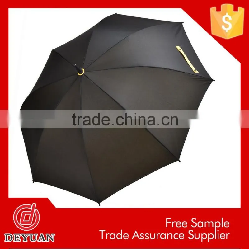 made in china golf shaft double layer fancy straight umbrella