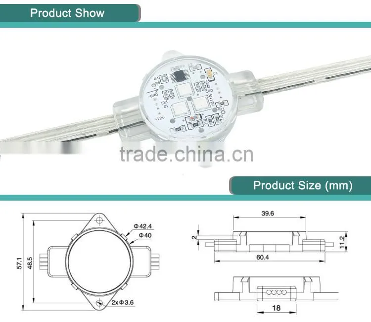 Outdoor waterproof IP68 V-0 underground led light