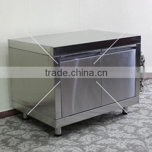 Newese style!!Grill island accessory stainless steel drawers/BBQ accessory cabinet