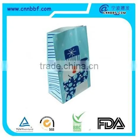 Bread custom white paper bag for restaurant