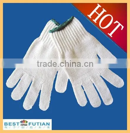 7 gauge safety working glove cotton gloves