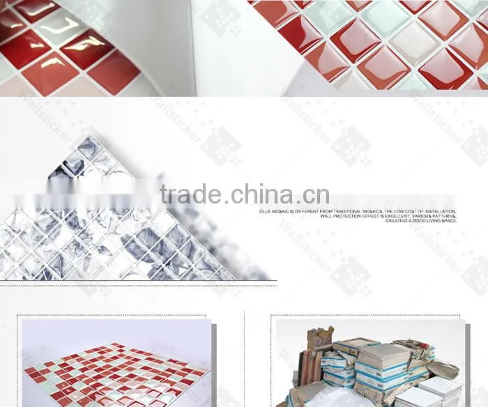 Yashi mosaic pattern decorative tile sticker