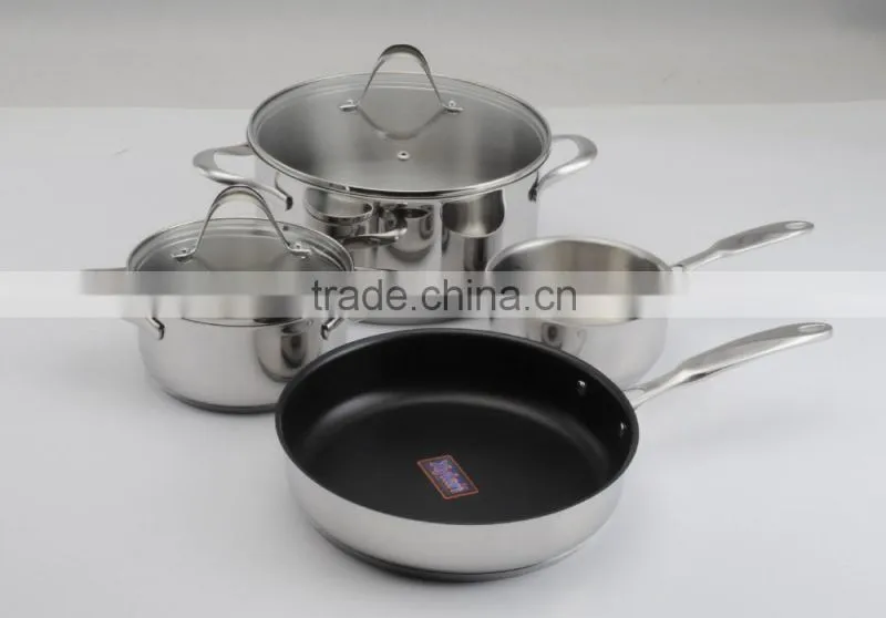 china cookware stainless non-stick cookware fry pan induction cooker from alibaba supplier