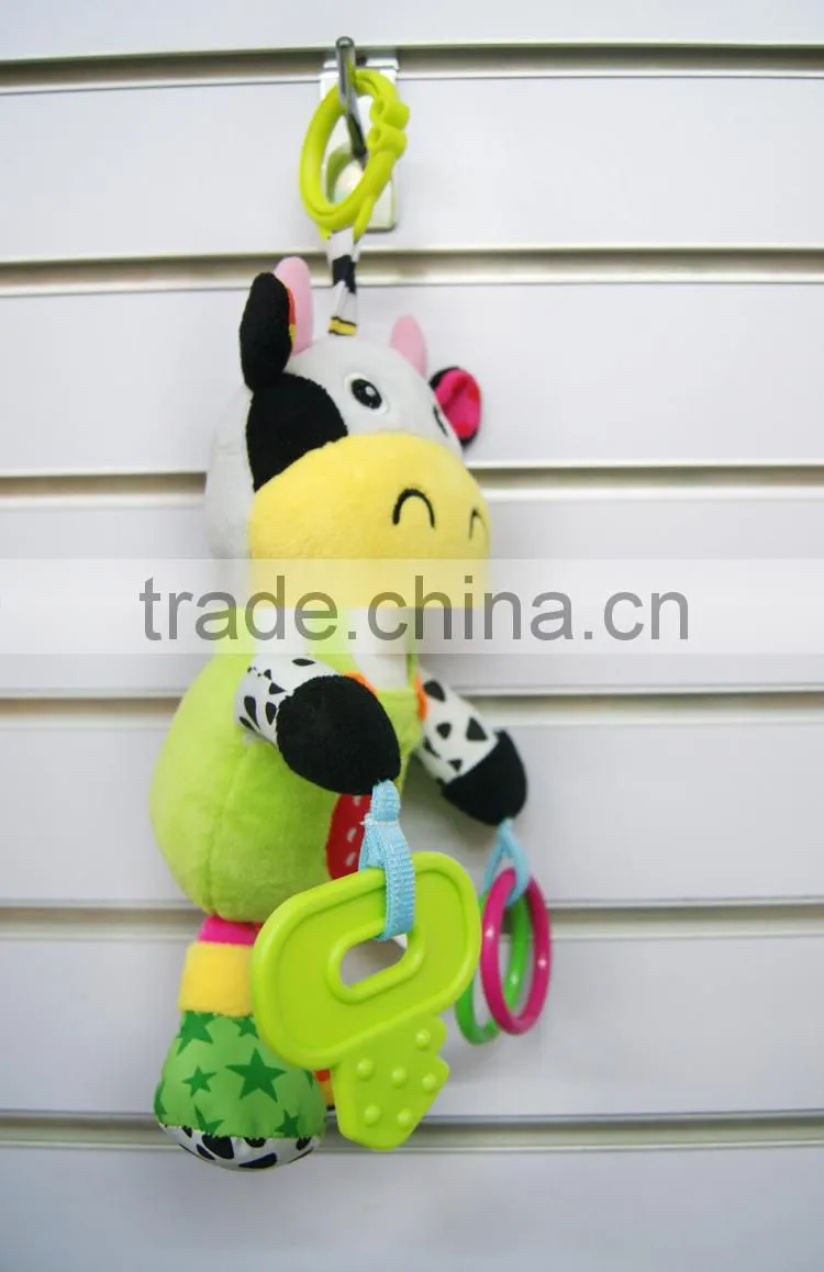 Babyfans China Wholesale Plush Music Teether Stuffed Best Quality Toys For Baby