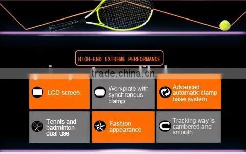 2016 Full-function Advanced electronic stringing machine with automatically rotating clamp D2128