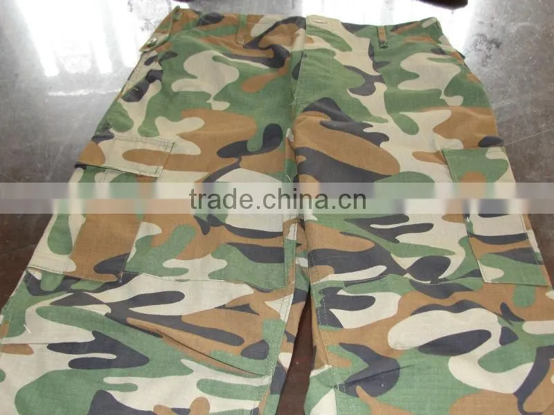 Sudan army Woodland Camouflage BDU Military Uniform