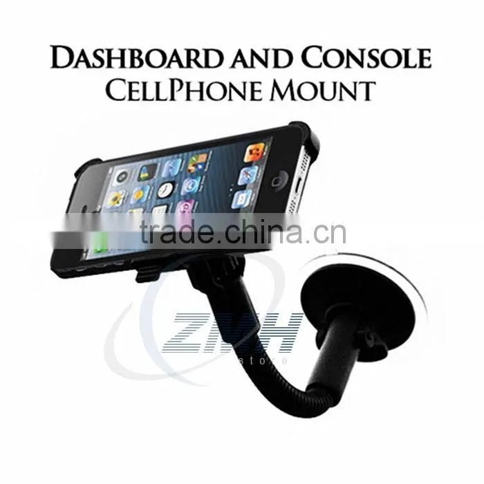 Car Windshield Suction Cup Mount Rotating Holder for Mobile Phone
