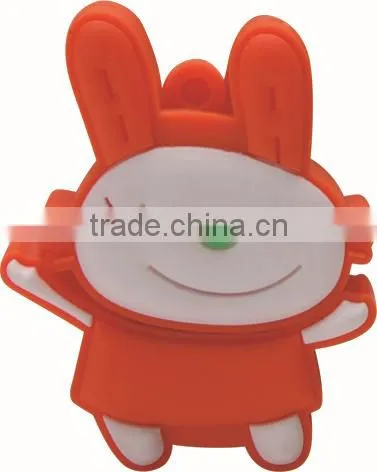 Cartoon rabbit mobile phone usb flash drive