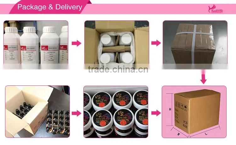 kds High Quality painless white pink and crystal nails uv builder gel to extend nails