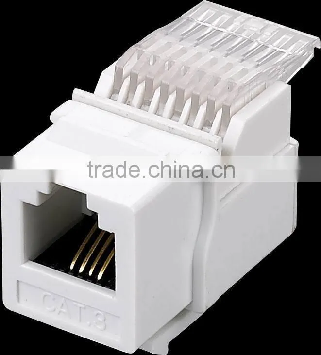 RJ45 cat5e cat6 utp female keystone jack commscope cat6 keystone jack