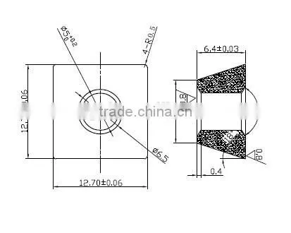 carbide saw blade insert with best factory price from professional Zhuzhou manufacturer