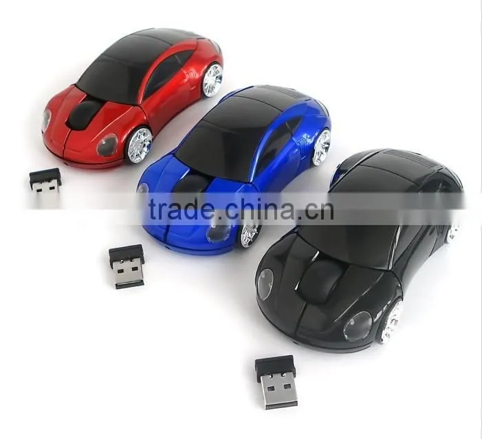 Computer 2.4G cordless Promotional Gift Car Shape Mouse