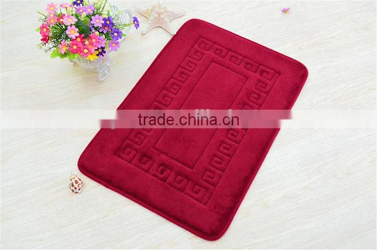 China direct factory top quality hotel room carpet , red carpet