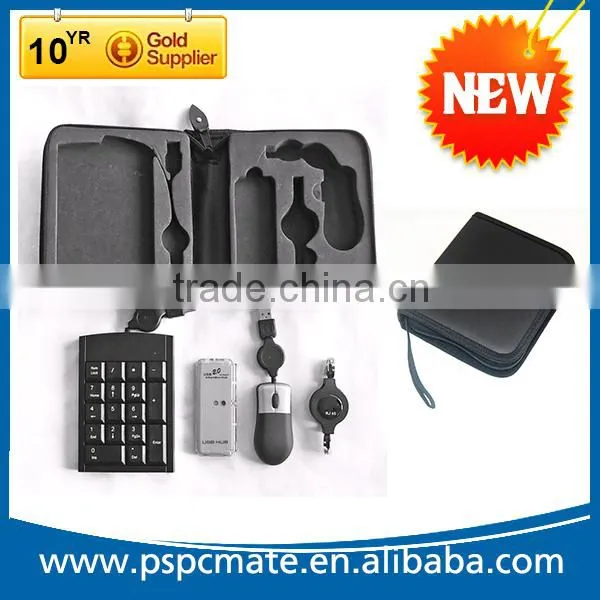Customize Black power bank pen drive screen touch pen as Business Promotional Gift Kit