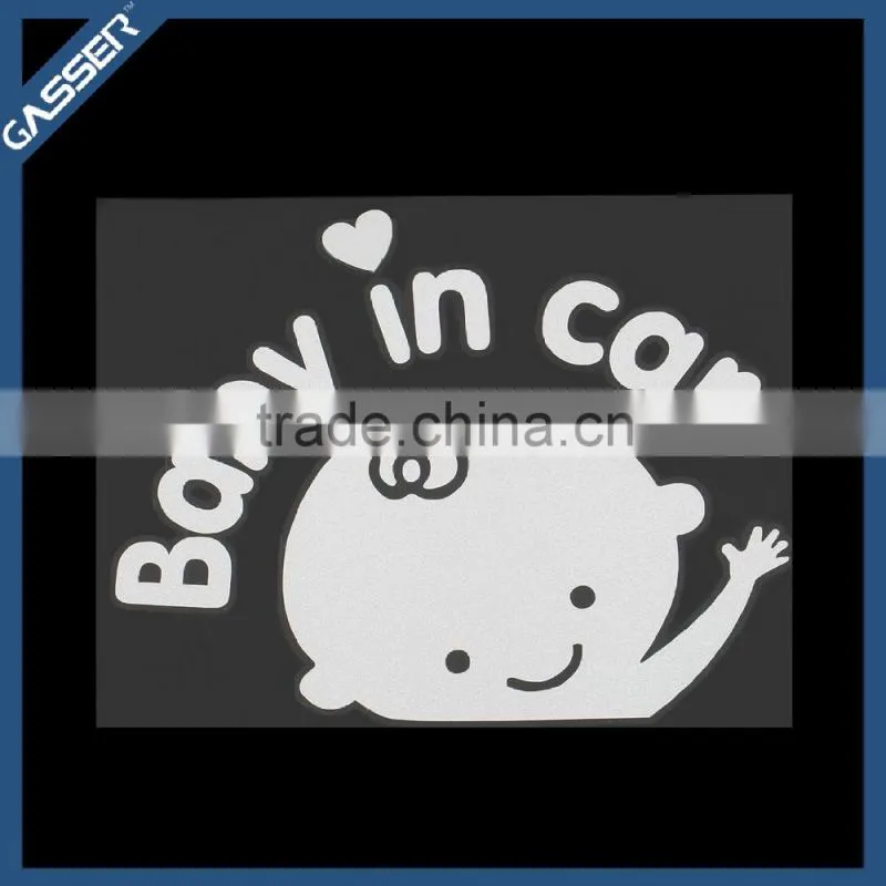 New style self adhesive beautiful printing car sticker design