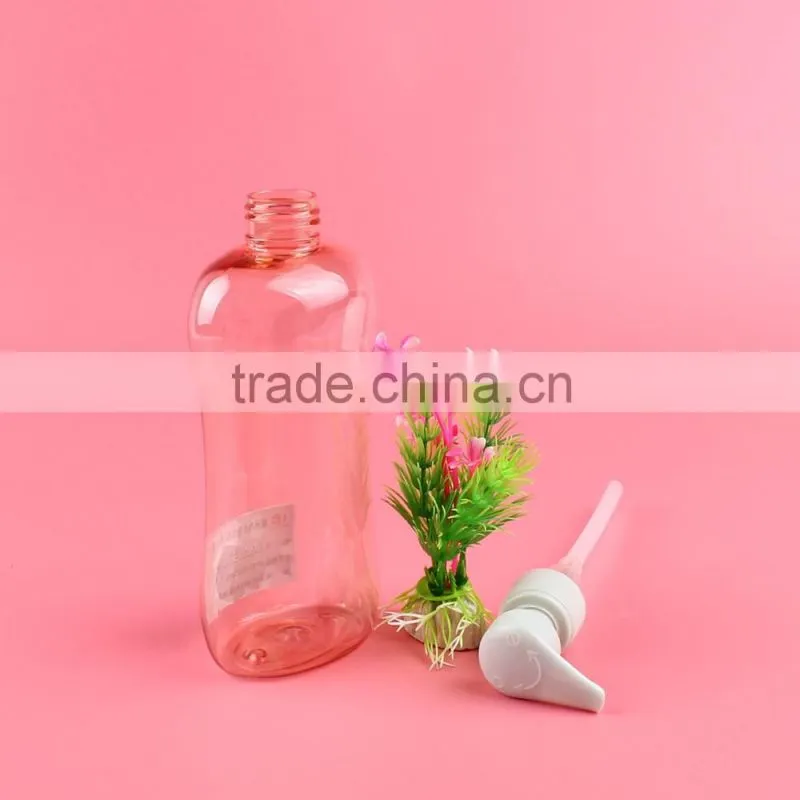 300ml Shampoo tramsparent PET bottle
