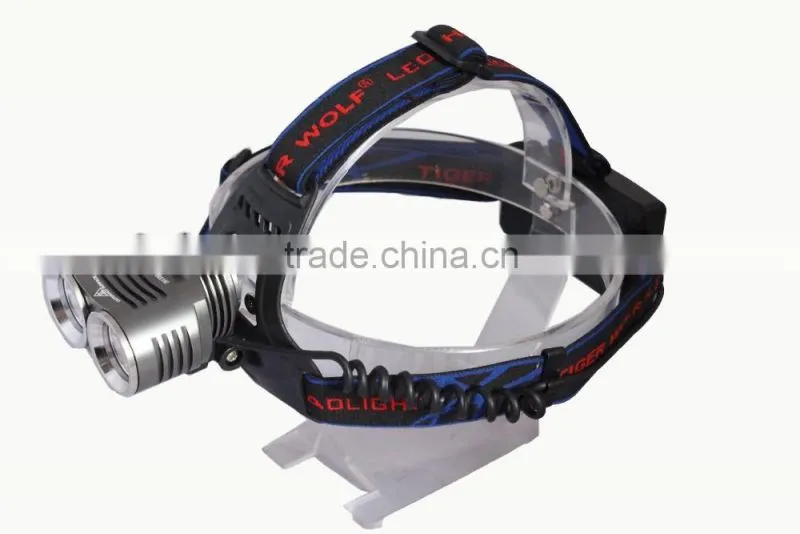High power led headlamp aluminum LED headlight rechargeable headlamp