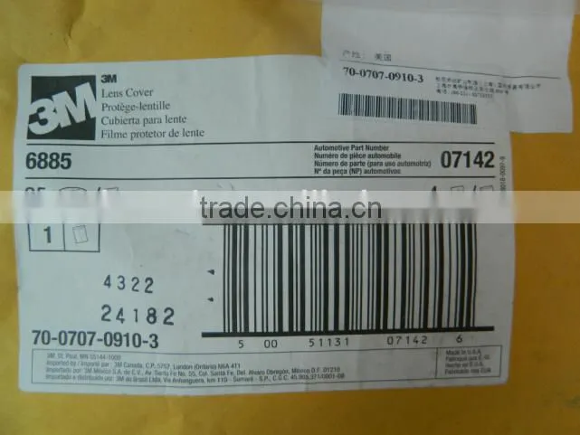 original 3M 6885 Face Shield Cover 3M 6885 lens cover for 3M full face mask 6700, 6800,6900