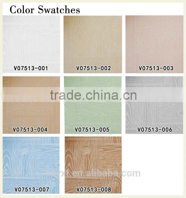 China manufacturer vertical blind fabric rolls