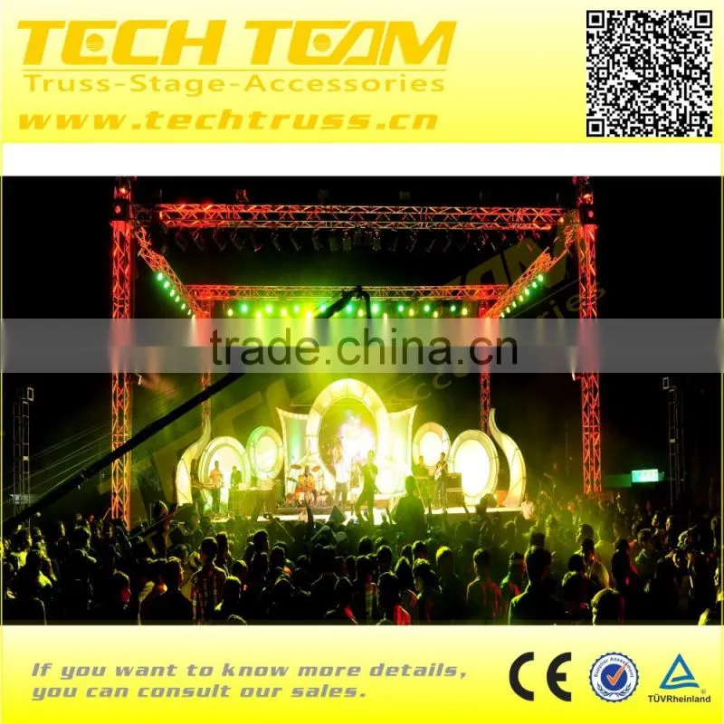 24m*12m*12m Aluminum Truss Structure For Corporate And Events Stages