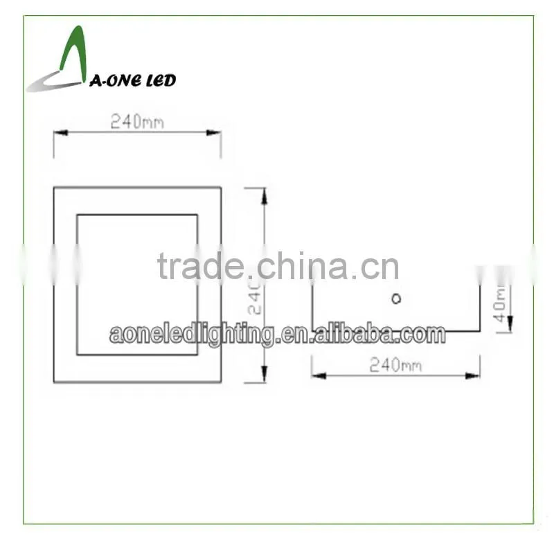 Eegent SMD 2835 LED Chip surface mounted 6W led panel light