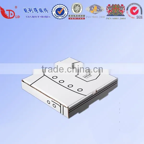 Wholesale custom corrugated pizza box