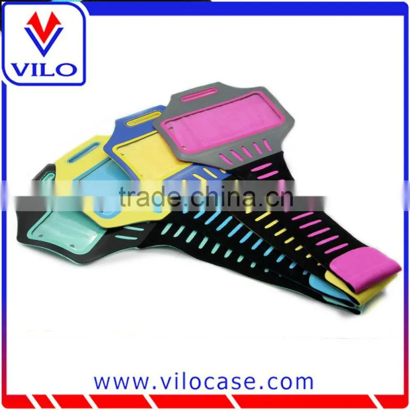 high quality Lycra band durable and ajustable running armband