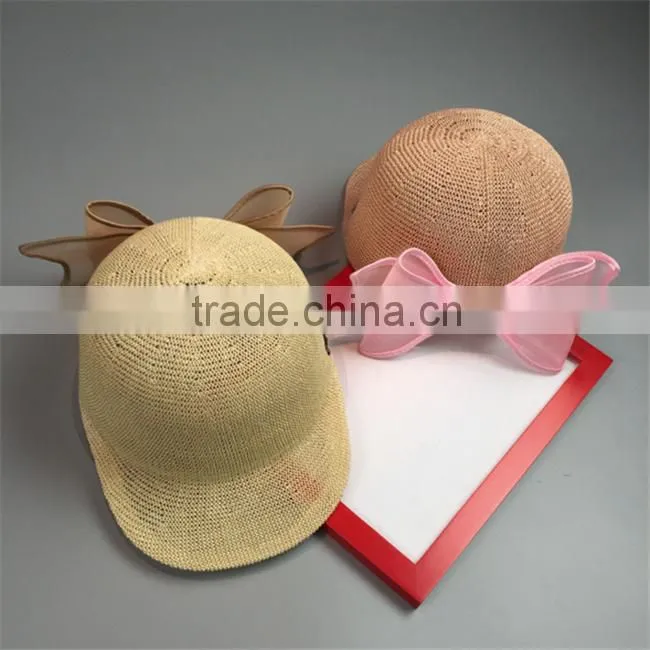 Natural raffia crochet summer straw hat,Straw sun hat