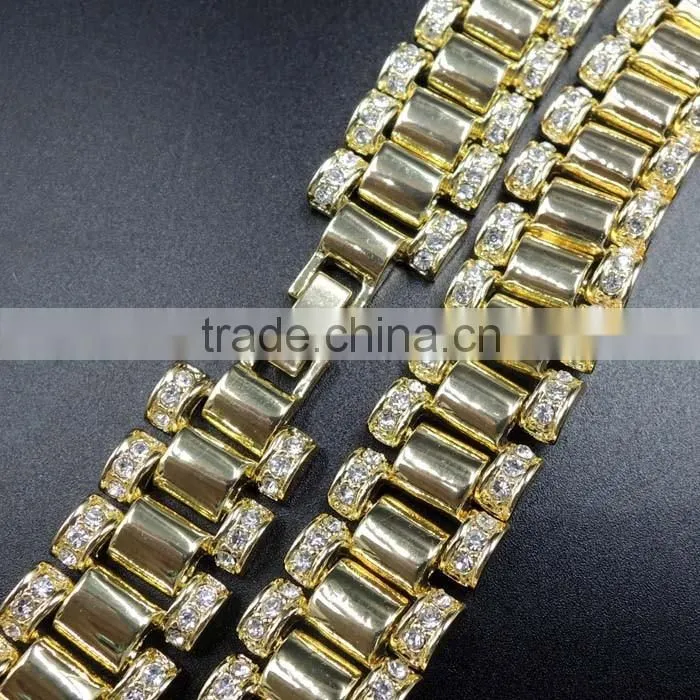 hip hop men's necklace jewelry, hip hop gold necklace for men